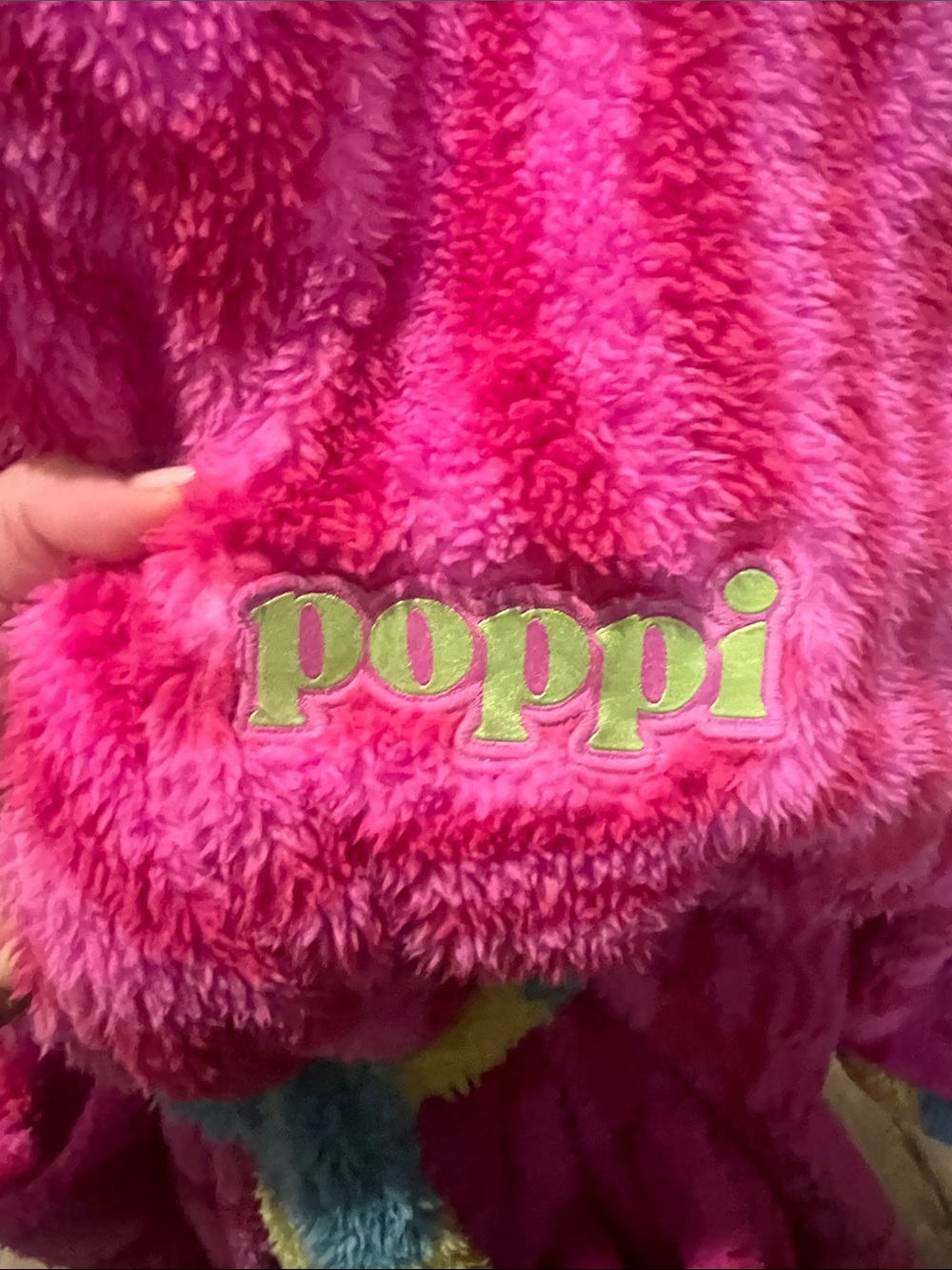 Poppi Bath Robe Pink - Picture 8 of 13